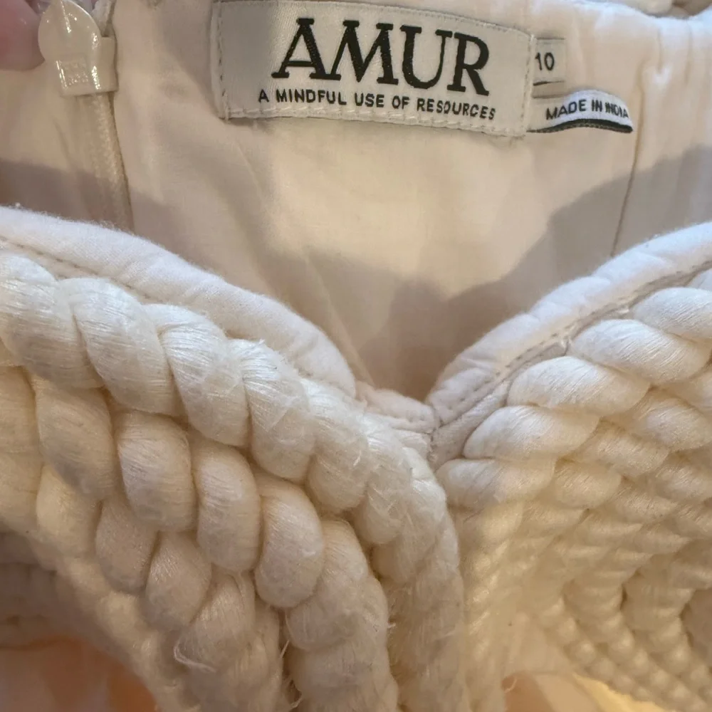 The AMUR Truth Rope Bubble Dress NWOT - Picture 12 of 16